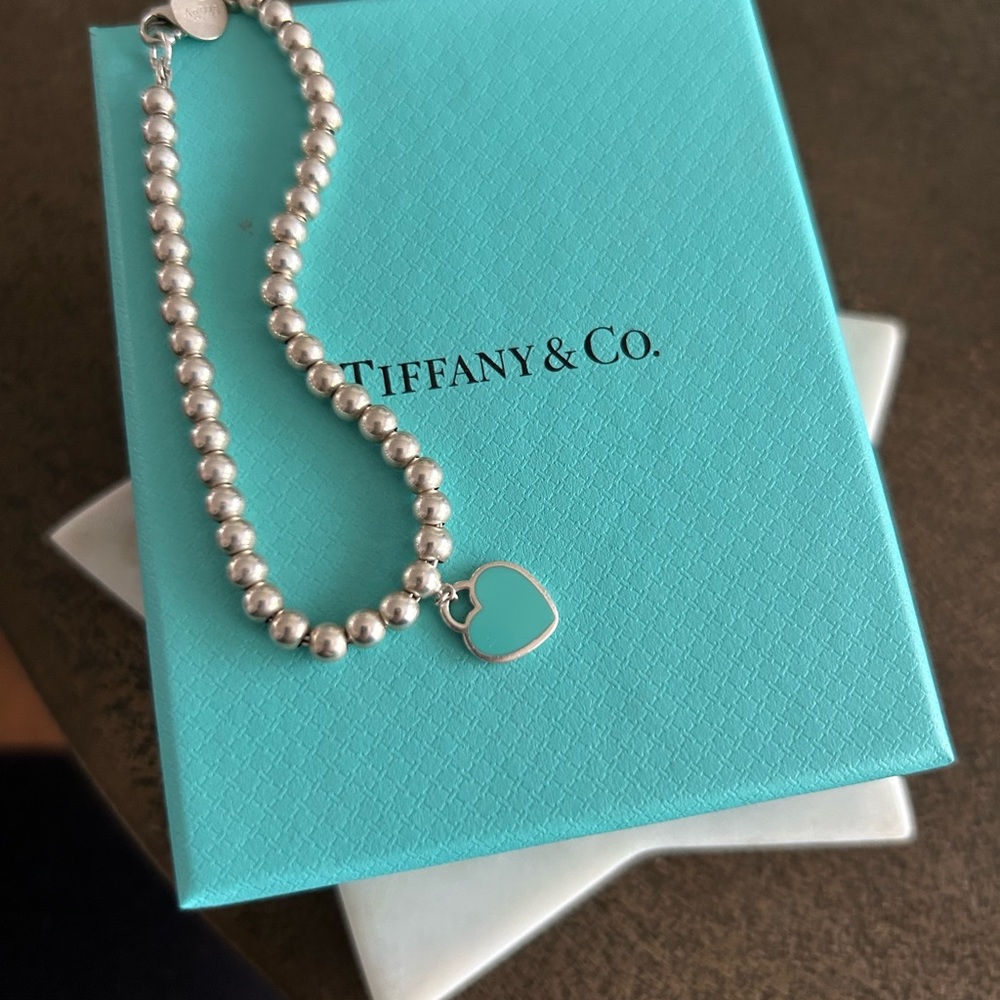 Tiffany & Co. Silver Bead Bracelet